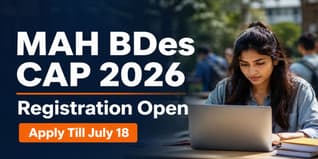 MAH BDes CET CAP 2026 Registration Begins; Check Last Date to Apply